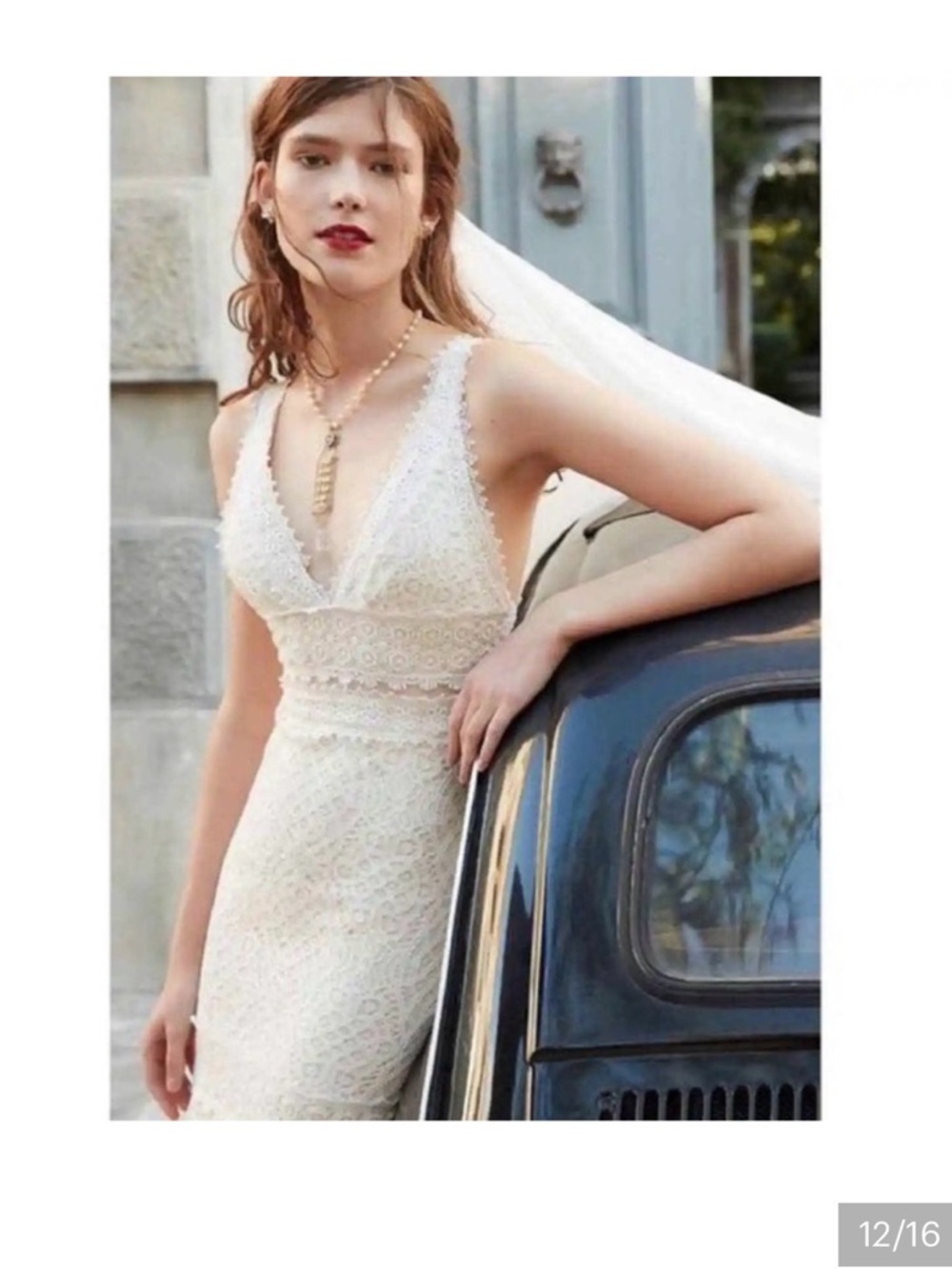 NWT Anthropologie BHLDN x Tadashi Shoji Kiely Gown Sz 12